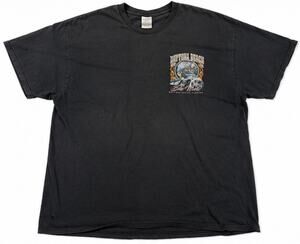 Daytona Beach Bike Week 2018 T Shirt 3XL Black Motorcycle Biker Graphic Gildan